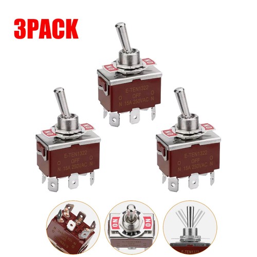 Heavy duty dpdt - dpdt, on-off-on